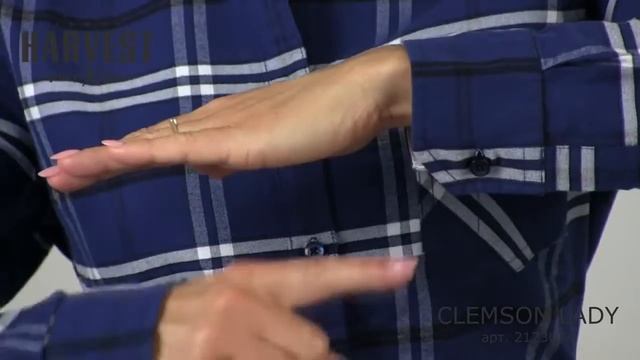 Жіноча фланелева сорочка CLEMSON LADY смотреть онлайн