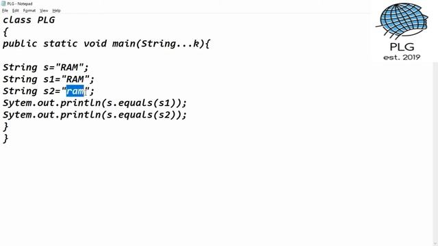 #11 equals method in string class in java[HINDI] смотреть онлайн