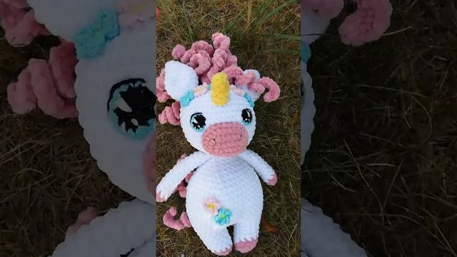 Amigurumi pattern Plush unicorn ❤️