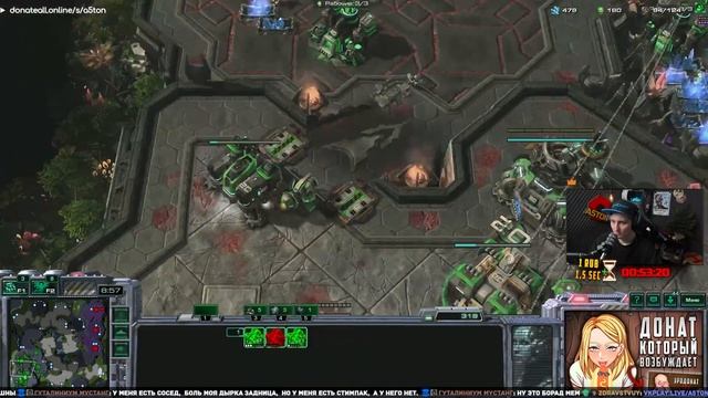 ЯДЕРНЫЙ СТРЕСС ДЛЯ ЗЕРГА | ТОП КАТКА 18 | StarCraft 2 | A5TON ТЕРРАН