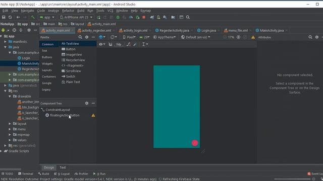Note App    Firebase Realtime Database Input System Design Part Two