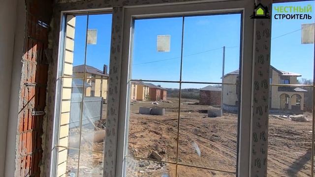 ДОМ 130 кв.м из керамического кирпича. Коттеджный поселок Шигали. Готовые работы.