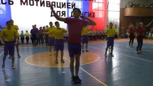 Спортивно-танцевальная композиция. WSR. Спортивный праздник 2018