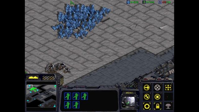 StarCraft 1 w cheat codes; equilibrium with the swarm смотреть онлайн