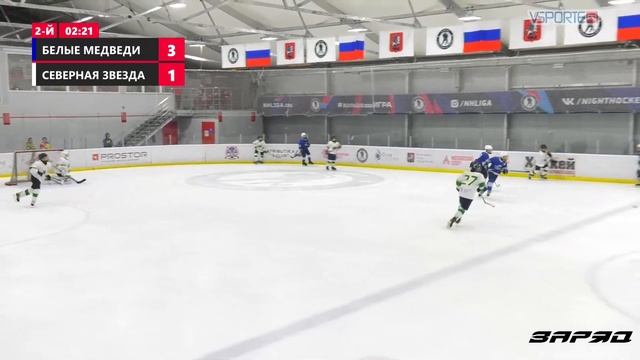 Белые Медведи - Северная Звезда | "Спорттех" смотреть онлайн