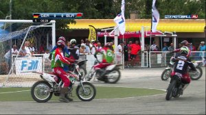 MOTOBALL EURO-17. 3rd place match. Germany - Belarus part 1//Матч за 3 место. Германия - Беларусь ч1