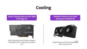 ZOTAC RTX 3060 vs GIGABYTE RTX 3070: Which GPU is Better for Gaming?