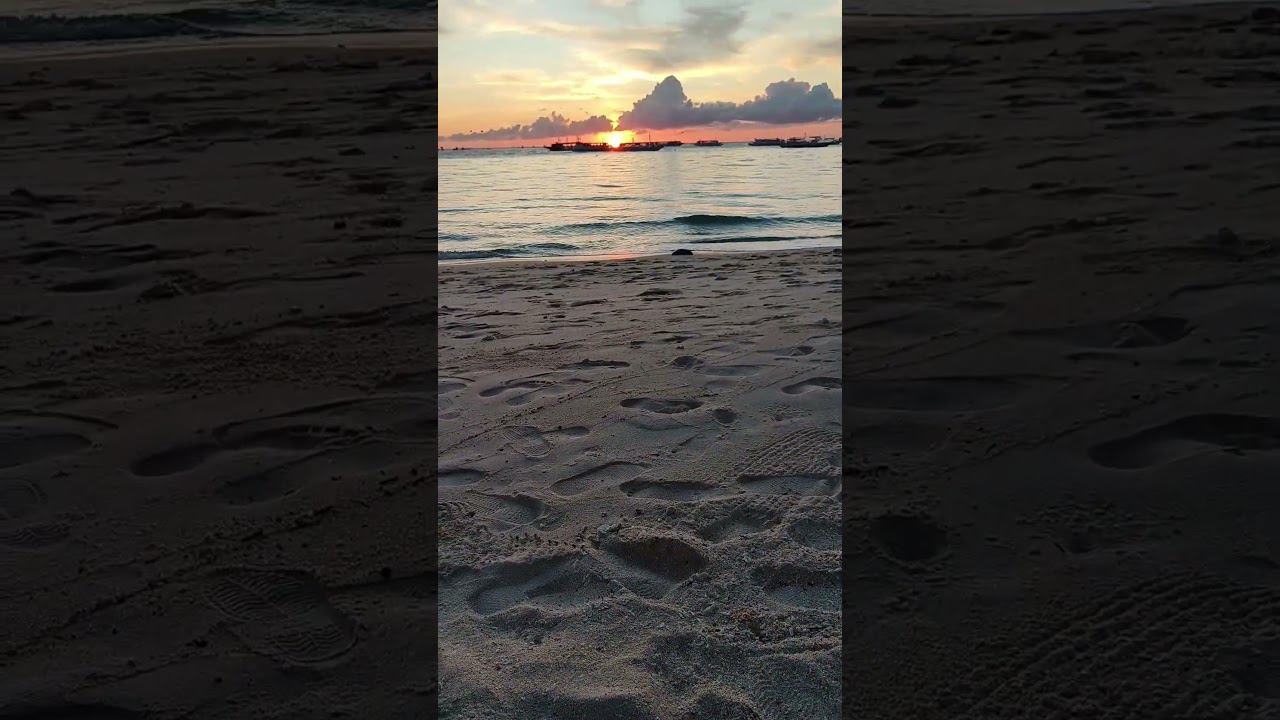 Tropical sunset ️ Boracay island #philippines #travel2024 #путешествия #boracayisland #ocean #beach смотреть онлайн