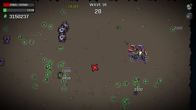 Richest Run Ever! x40 Piggy Banks! | Brotato смотреть онлайн