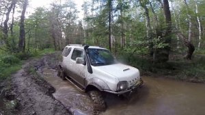 Покатушка на Suzuki Jimny, первый выезд на off road 11.07