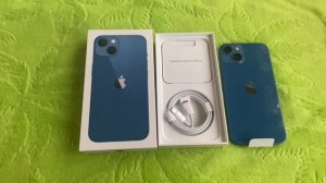 iPhone 13 распаковка обзор