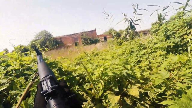 Страйкбол.  Полигон Крайний.  Динская