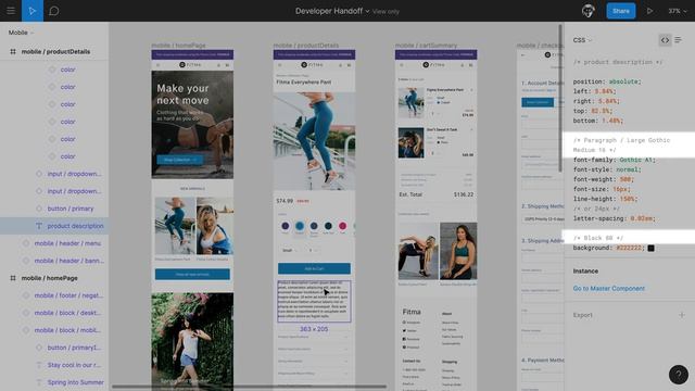 Figma tutorial: Handoff seamlessly to developers [8 of 8]