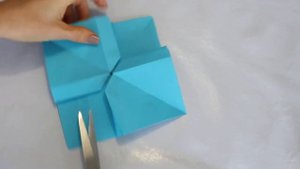 Оригами бантик из бумаги. Бумажный бант. Lazo de papel origami.Origami bow.