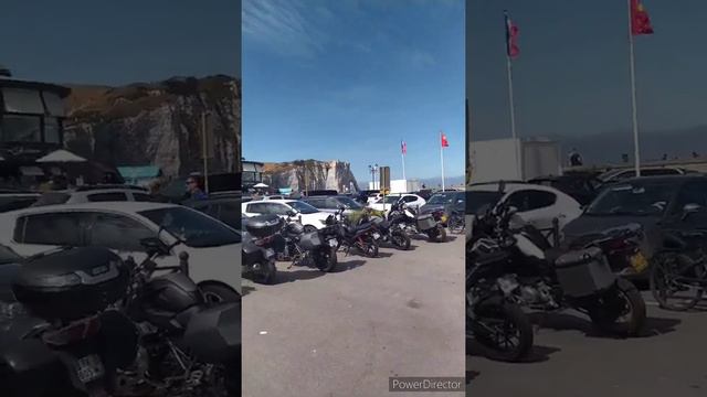 Нормандия. Этрета. Север Франции. Океан. La Normandie.  Étretat.  Nord de la France.  Océan.