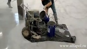 Эпоксидная краска АЛЬФАПОЛ ЭП-3 по бетону