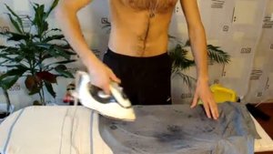 Как правильно гладить рубашки. Утюгом.