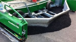 Укладка покрытия из резиновой крошки (механизированная)