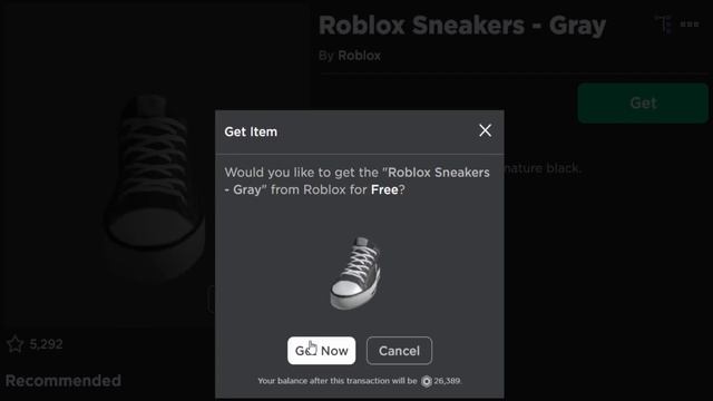 FREE ACCESSORY! HOW TO GET Roblox Sneakers - Gray! (ROBLOX LAYERED CLOTHING SHOES) смотреть онлайн