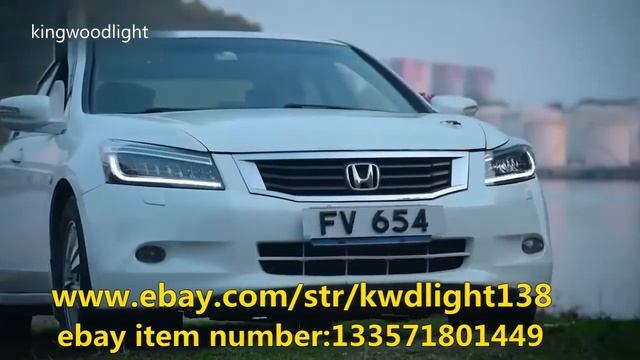 Installed  2008-2012 (8th )Honda Accord new  Full led headlight assembly