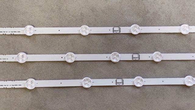 Подсветка для LG 32LN542V 32LN570V 32LA615V 32LA621V ROW2.1 A1 A2 Type ( 7-8-7 диодов) (комплект) смотреть онлайн