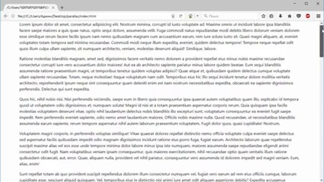 Урок 13 Эффекты Parallax Scroll Indicator — прогресс бар при скролле смотреть онлайн