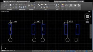AutoCAD Autodesk Привязка осей к стенам