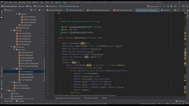 Laravel 6 tutorial 17 Sales Order Create Modals, Controller and Database Creation