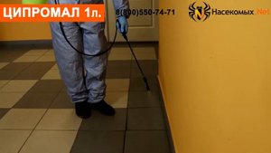 Средство от блох, клопов, тараканов, муравьев Ципромал