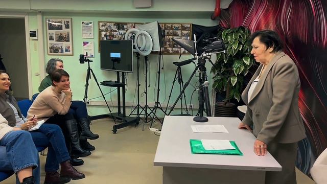 Мастер-класс Дины Григорьевой в Медиа Школе Ольги Спиркиной