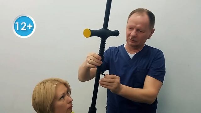 Тренировка мышц спины тренажёром вертеправ