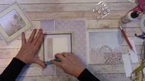 HEARTFELT CREATIONS CLIMBING CLEMATIS TUTORIAL ALBUM PART 2 SHELLIE GEIGLE JS HOBBIES AND CRAFTS