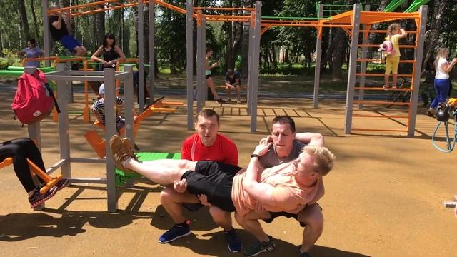 Тренировка на улице