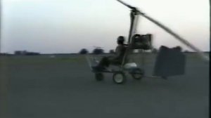 Самодельный автожир в Йошкар-Оле, 90-е годы