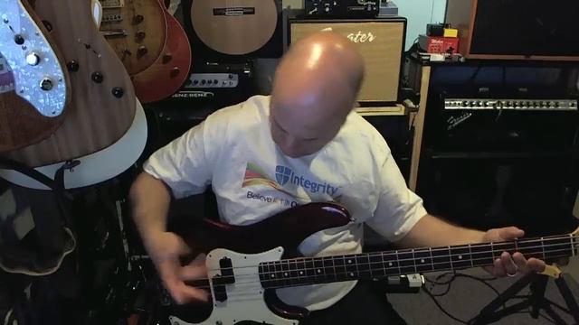 Fender Precision Bass Plus w OHSC 1989 Boner Bass Made in USA смотреть онлайн