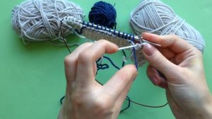 Интарсия спицами (логика и принцип техники)