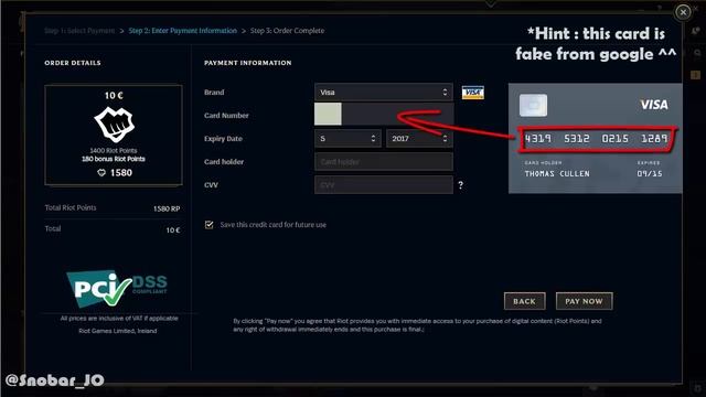 How to Buy RP ( Riot Points ) by VISA - League of Legends смотреть онлайн