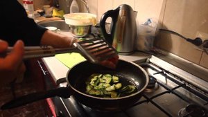 Постные блюда. Паста с овощами