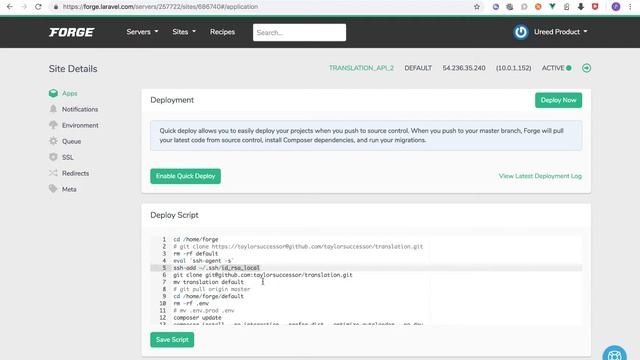 forge deploy laravel to aws using forge смотреть онлайн