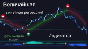 Уникальный индикатор линейной регрессии подает сигналы разворота.