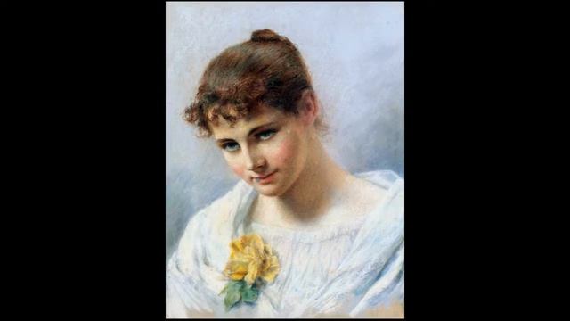 Чешско-немецкий художник Alfred Seifert. Женские портреты. смотреть онлайн