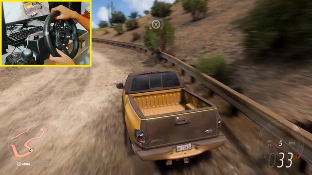 FORD F-150 SVT LIGHTNING 2003-Forza Horizon 5 | OFF-ROAD Gameplay | Logitech G920 Gameplay смотреть онлайн