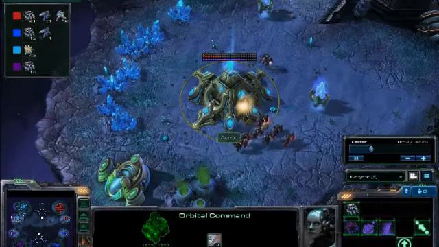 Starcraft 2 Beta - Terran Reaper Harassment смотреть онлайн