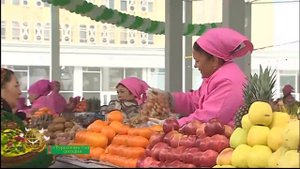 В городе Туркменабад - Чарджоу открыли новый рынок