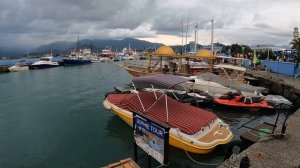 Прогулка по Батуми, обзор набережной морского порта A walk around Batumi, an overview of the seapor