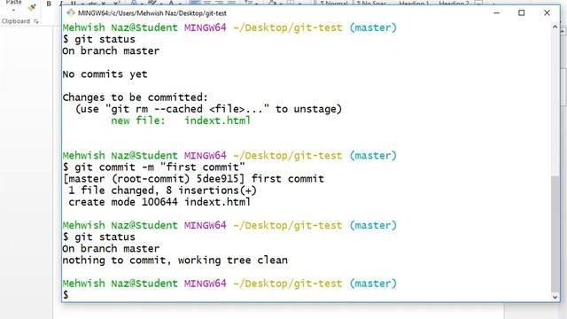 Git Basics - Getting a Git Repository