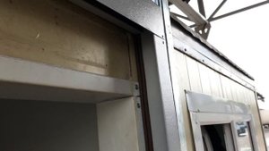 Металлические откатные двери ООО "СПИРАЛЬ +". Дверь металлическая откатная.