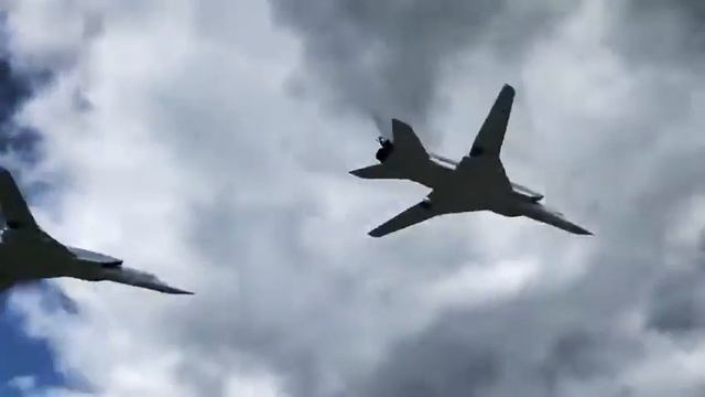 ПАРАД 2020. МОСКОВСКАЯ ОБЛАСТЬ. Ту-22 М-3 смотреть онлайн