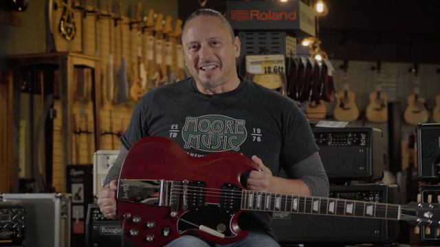 Gibson SG Standard '61 Faded Maestro Vibrola | Vintage Cherry смотреть онлайн