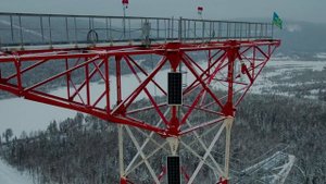 ВЛ 500 кВ Нижнеангарская – Усть-Кут, монтаж опоры ПП500-1/76у, завершение